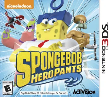 SpongeBob HeroPants (Usa) box cover front